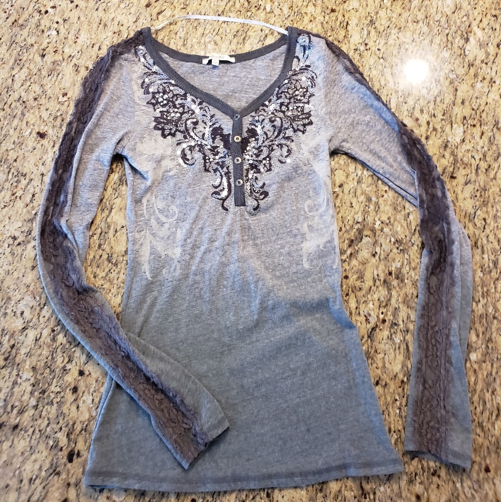 Womens Miss Me long sleeve